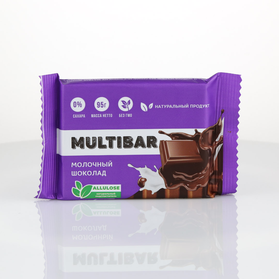 Шоколад молочный Multibar 95 гр